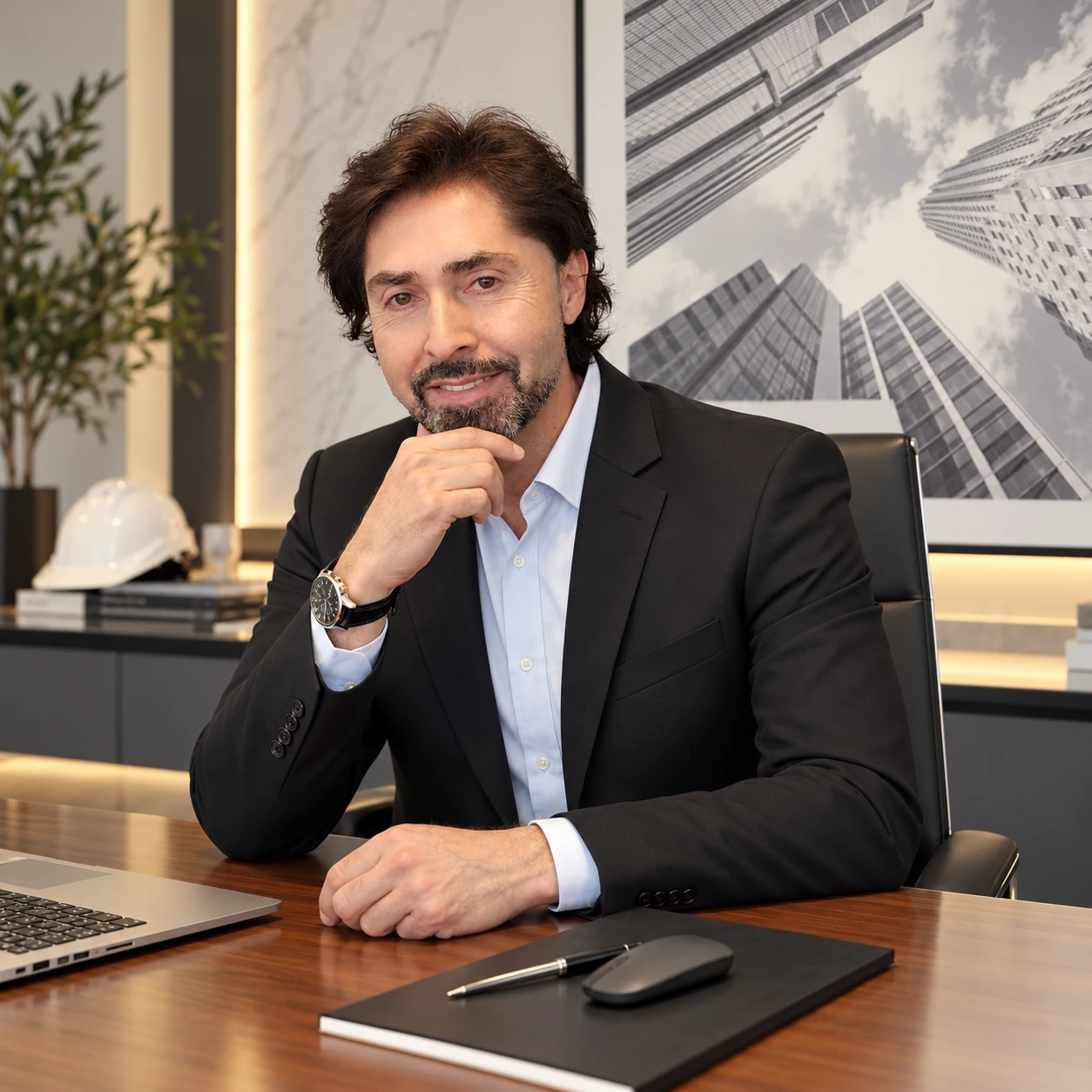 Angel Custodio Valdebenito, arquitecto de la Universidad de Chile y fundador de ACV Constructora
